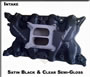 Steve Dickey: Intake Manifold coated with Satin Black & Clear Semi-Gloss
